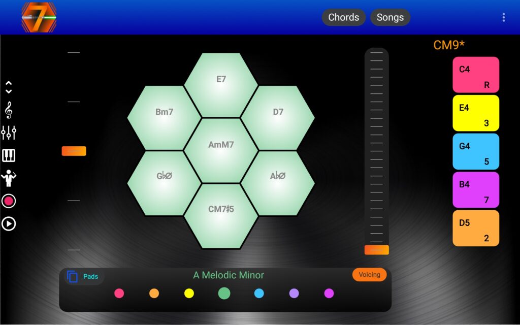 Chord scale, play it 